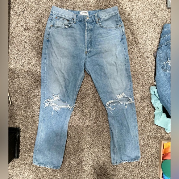 Agolde Riley High Rise - Picture 2 of 5